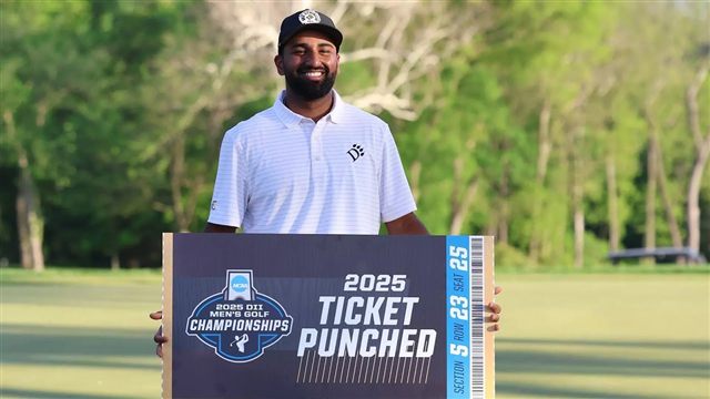 Yadhu Urs Qualifies for 2025 NCAA Division II Men's Golf Championship